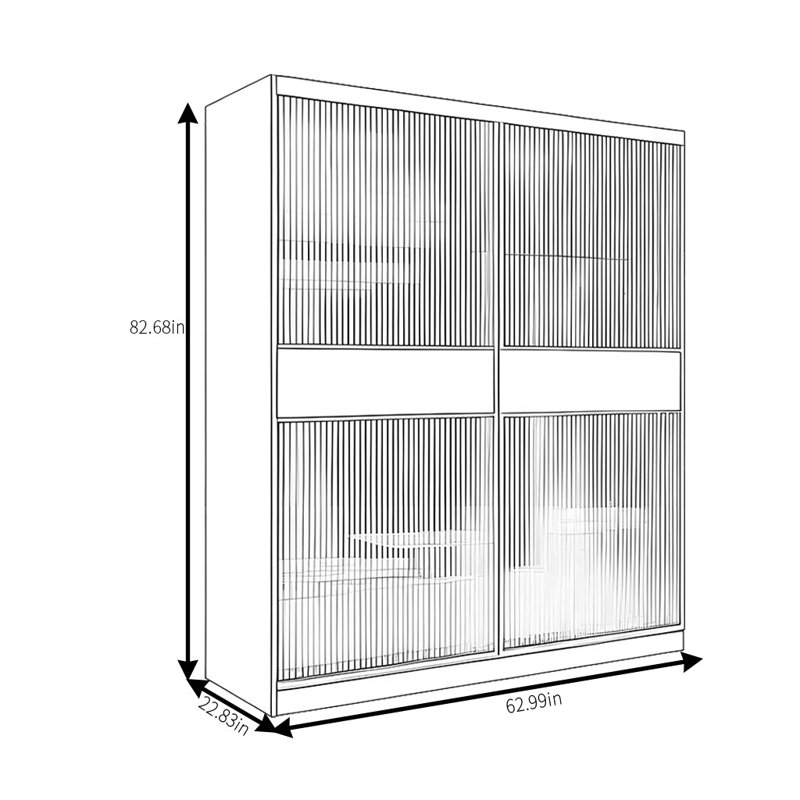 Hedberg, 83" H x 63" W x 23" D