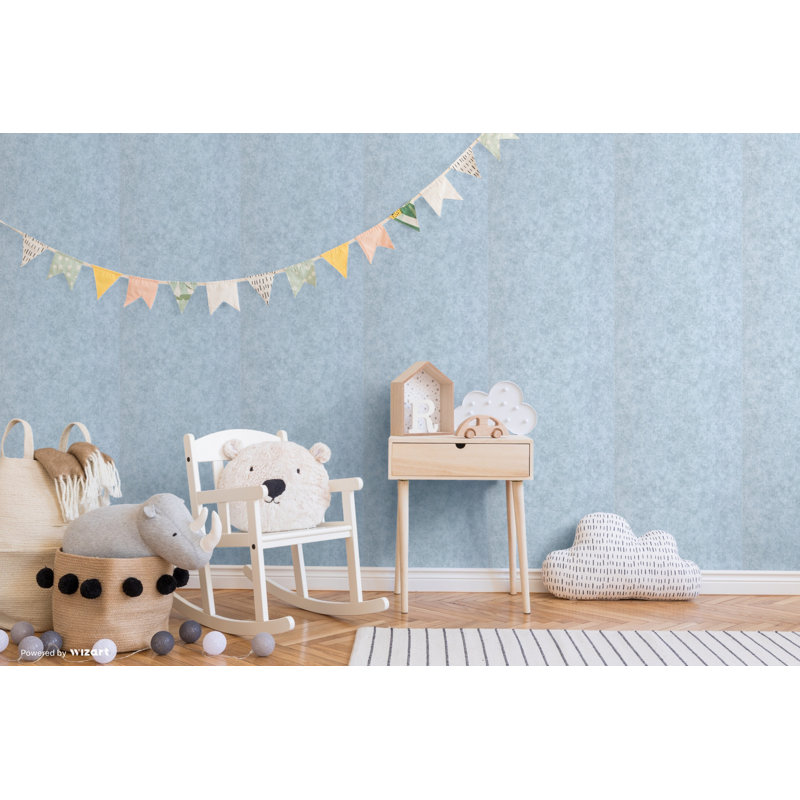 Adamson 10m x 53cm Wallpaper Roll, Blue