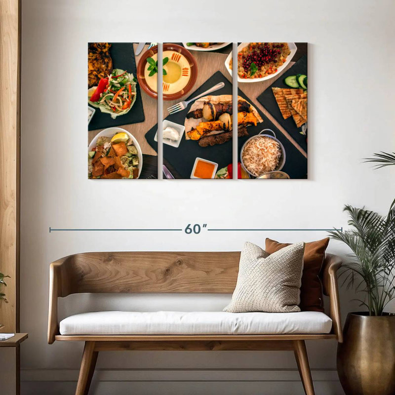 Yarlin Lebanese Cuisine, 28" H x 45" W