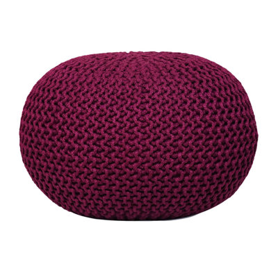 Iyana 55cm Wide Pouf Ottoman