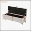 2-Pieces Queen Size Bedroom Set with Upholstered Platform Bed, Hydraulic Storage, and Storage Ottoman,-1560050924