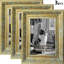 Cadre photo 3 pièces 5 "x 7" doré antique pour décoration murale et de table-356608499-356608510-356608509