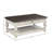 Two Toned Cocktail Table With Storage