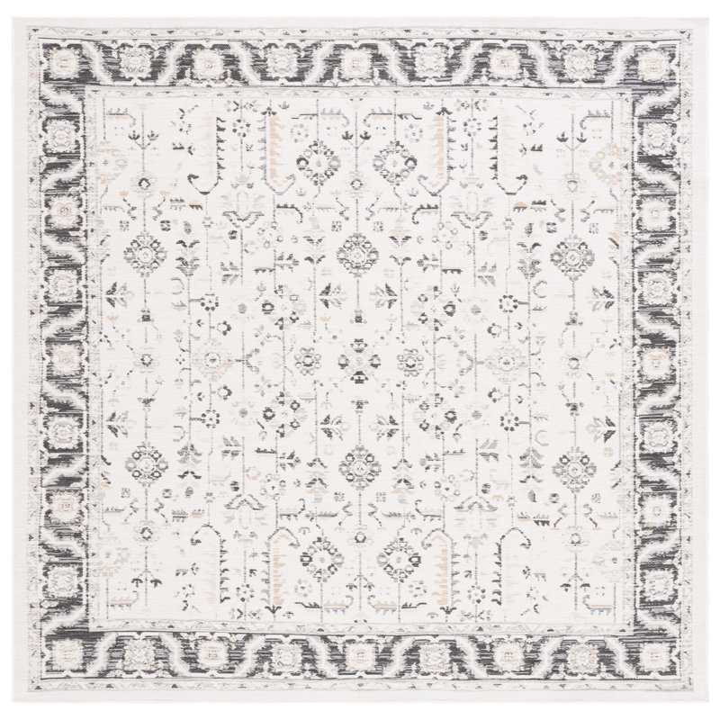 Tapis d'intérieur / extérieur Yazzie Sunrise Performance, Carré 6 pi 7 po