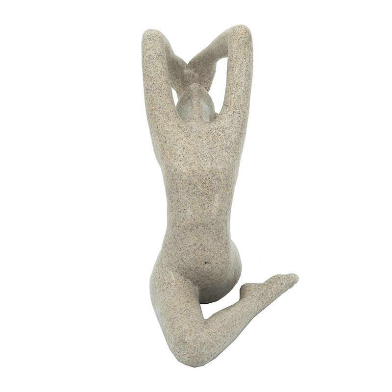 Figurine de yoga 8,5 po x 4,5 po x 7 po