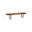 Checker Solid Wood Bench