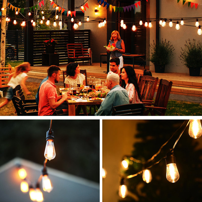 Varnum 30 - Bulb 96'' Plug-in LED String Light