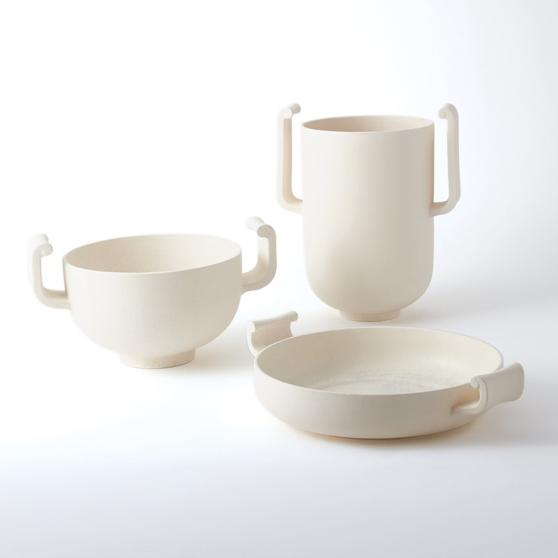 Vase Copenhagen, H 15,75 po x l 11,5 po x P 8,5 po