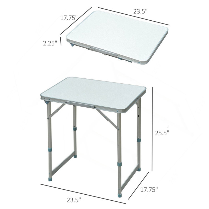 Table de camping portable