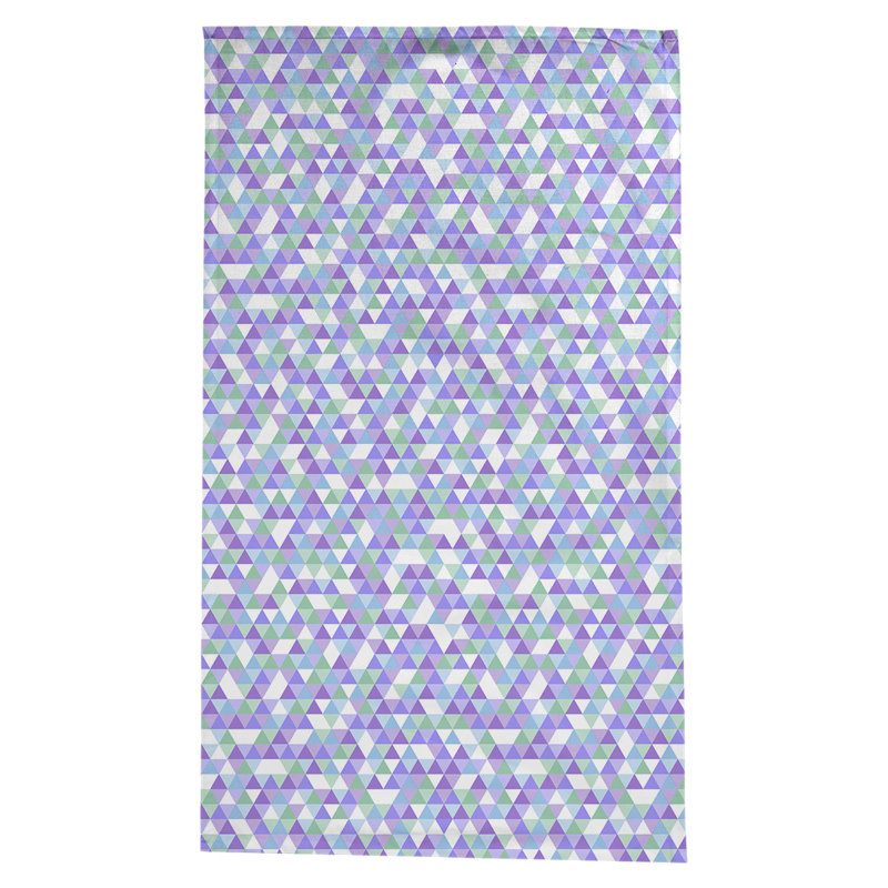 Avicia Triangle Pattern Tablecloth, Pink Pastel