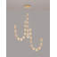 30 - Light Gold LED Unique/Statement Pendant