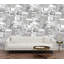 City Views Dove Grey Wall Mural