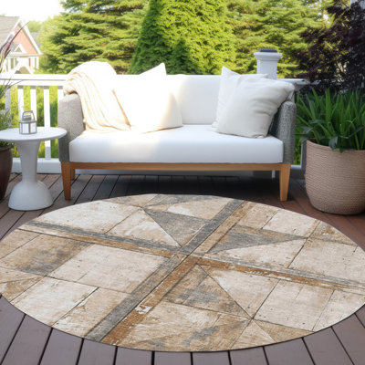 Tapis cuivre intérieur / extérieur lavable à la machine Xhevrie