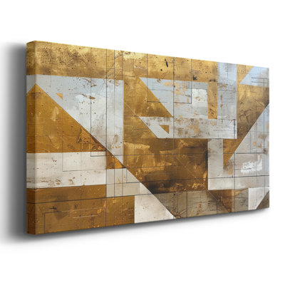 Abstract Series-CLI- Framed Gallery Wrapped Canvas -Ready to Hang