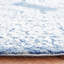 Tapis oriental en laine / coton touffeté à la main Metro en bleu / gris-82632362