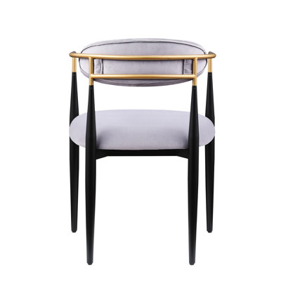 Modern Dining : Sintered Stone Table And Upholstered Chairs Assembly Required Contemporary 5pc & Chairs, Seats 4