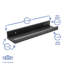 Harbour Housewares - Floating Picture Ledge Wall Shelf-79460151-79460148