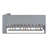 Grey Wooden Full Size Daybed With Twin Size Trundle, Storage Shelf & USB Charging Ports-609035327-609035312