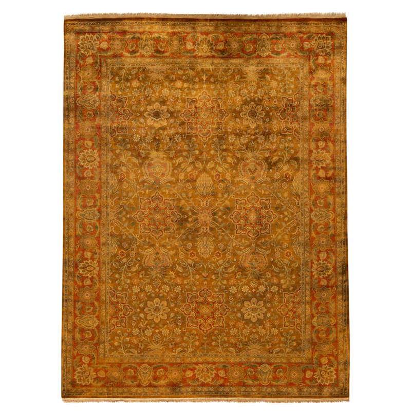 Hand Knotted Wool Oriental Indoor Rug