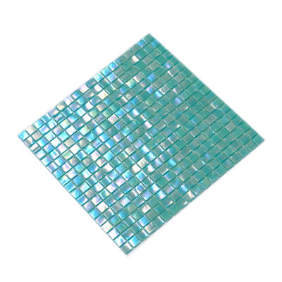 Skosh 0.6" x 0.6" Glass Grid Mosaic Wall & Floor Tile