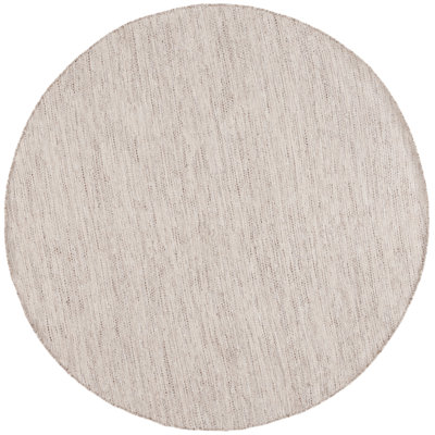 Ordingen Hand Woven Wool/Cotton Solid Color Rug in Beige/Ivory