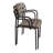 Azhara Stacking Patio Dining Armchair-1570225863