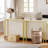 Narrow Console Table, 29.5" Small Entryway Table, Thin Sofa Table, Side Table, Display Table, For Hallway, Bedroom, Living Room, Foyer, White And Gold DW75XG01