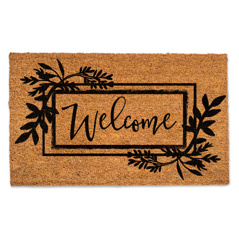 Tapis de porte d'extérieur 30 po x 18 po Alonah