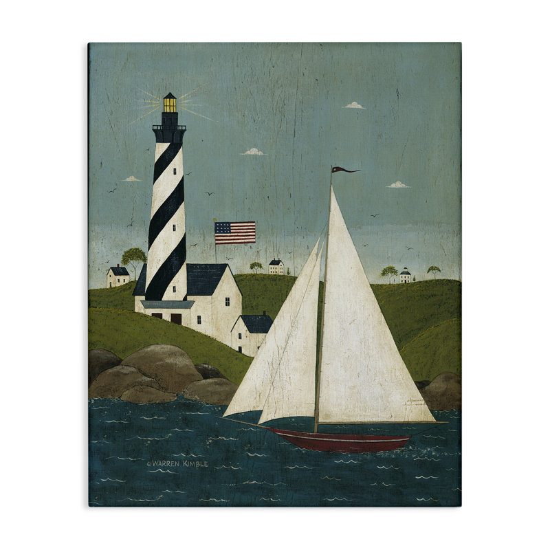 "Coastal Breeze", art par Warren Kimble, H 20 po x l 16 po