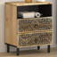 Chavella 50cm W Iron Bedside Table