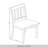 Ocossio Slat Back Dining Chair-1242137993
