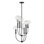 Alchemy 6-Light Clear Tapered Globe Pendant w/ U-Shaped Stems