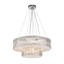 Theresa 12-Light Double-Tier Triangle Crystal Chandelier-1969689270