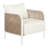 Havana Lounge Chair - Chalk/Natural Cane-979920533-971461812-943317371