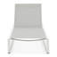 Méridienne extérieure 2 pièces, réglable en 5 niveaux, structure en aluminium et idéale pour le patio et la piscine, salon facile à entretenir avec réglage, capacité de 400 lb, confort ergonomique
