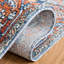 Tapis oriental bleu marine / rouille Fessler-1865052096
