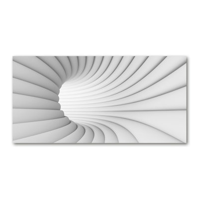 Abstraction Tunnel - Wrapped Canvas Print