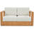 St Lucia Teakwood Loveseeat