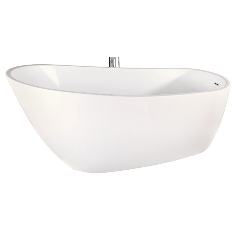 1500mm x 740mm Freestanding Soaking Acrylic Bathtub