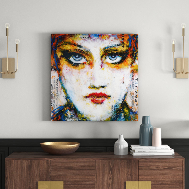 Lana Greben - Wrapped Canvas Painting, 81cm H x 81cm W x 3.81cm D