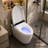 BCANHOME Smart Toilet with Tankless Bidet Wash, Auto Open Lid, 1.28 Gallons Auto Dual Flush, Heat Seat, Warm Wash/Dryer, Soft Closing, Remote Control