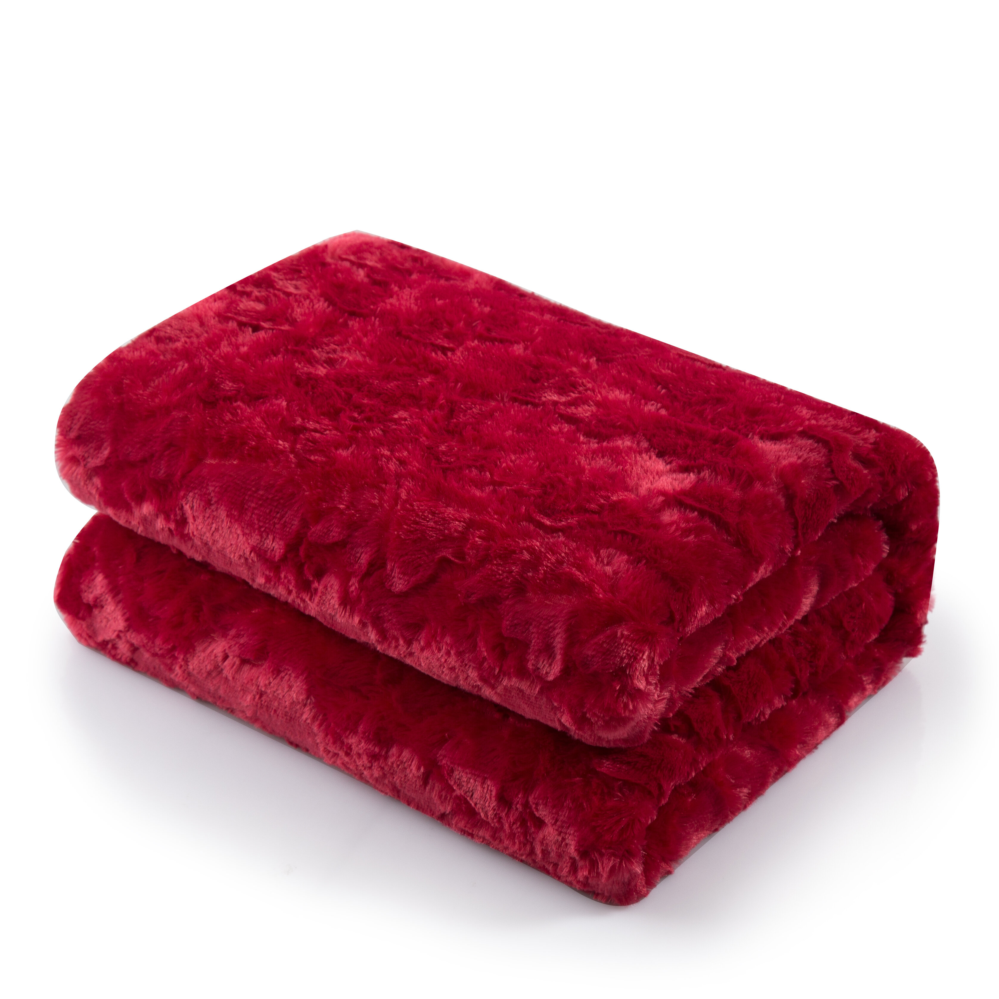 Red Barrel Studio Charleigh Plush Sherpa Fleece Blanket Reviews