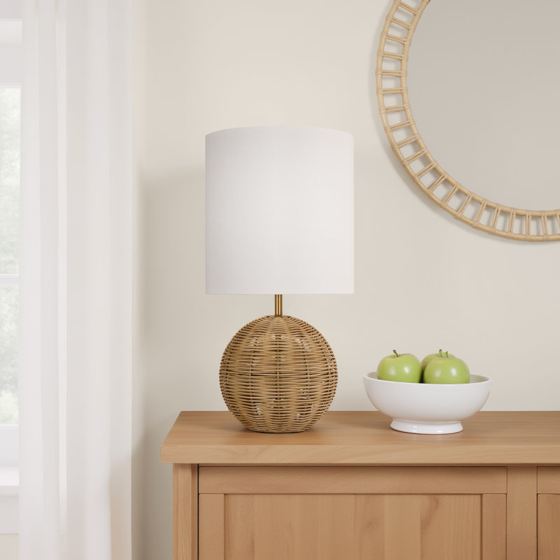 Neville Carlisa 1 - Light Table Lamp, 18.25" H x 9.5" W x 9.5" D