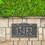Plaque d'adresse murale 1 ligne Signature Series-1595008832-1595008835-1595008860