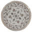 High-Quality Hand-Knotted Ivory Area Rug
