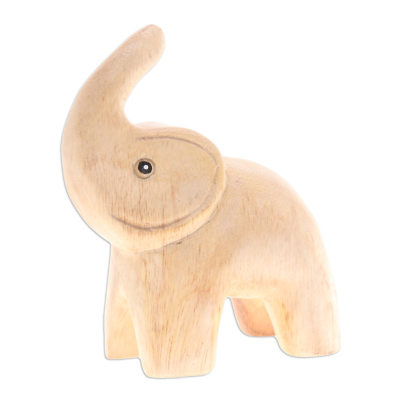 Dakota Fields Handmade Plump Joy Wood Figurine