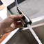Robinet de cuisine tactile avec douchette extractible - Robinet d'évier en laiton à poignée simple, finition nickel brossé | Idée de cadeau-122633950-122633952