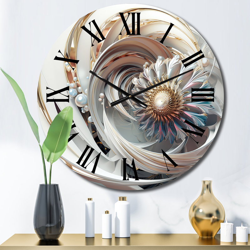 Horloge murale Cosmic Fractal, Petit