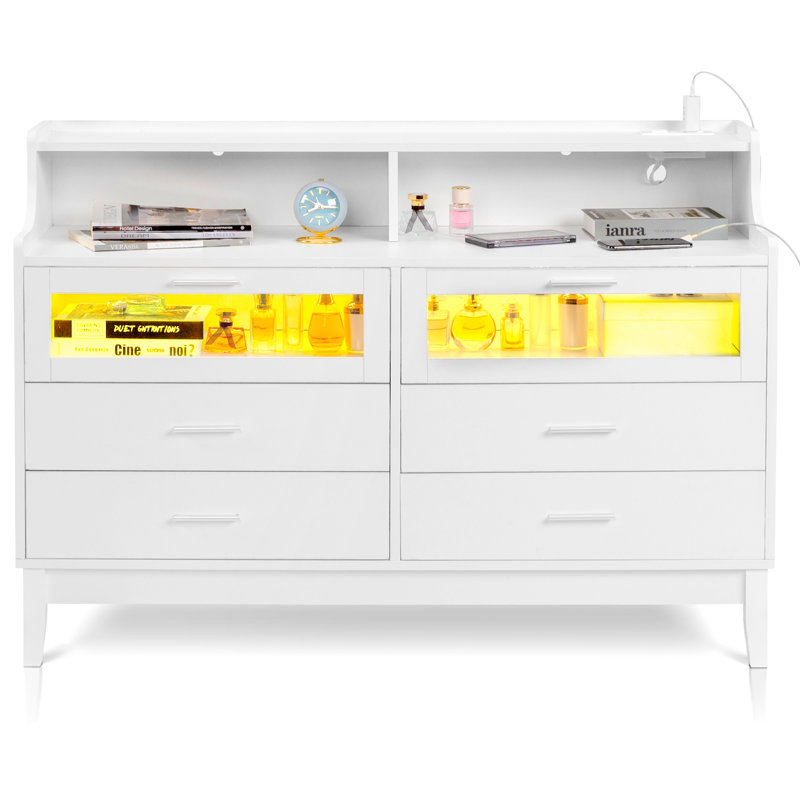 Commode Sherial, Blanc