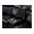 JUPITER BLACK LEATHER SECTIONAL Sofa Couch